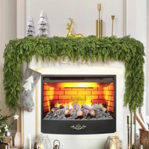 5.9FT Realistic Pine Christmas Garland: Bring Nature Indoors for Christmas