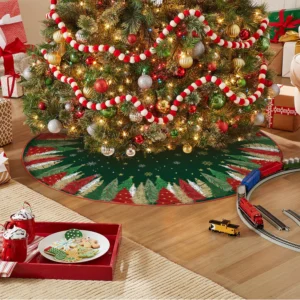 Decorative Christmas Tree Forest 48 Inch Christmas Tree Skirt