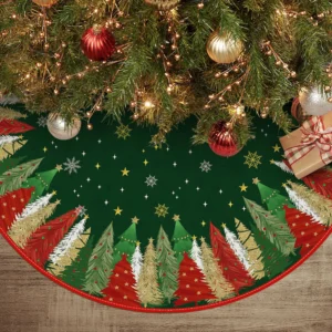 Decorative Christmas Tree Forest 48 Inch Christmas Tree Skirt