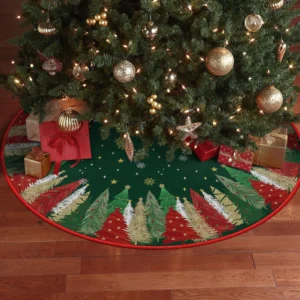 Decorative Christmas Tree Forest 48 Inch Christmas Tree Skirt